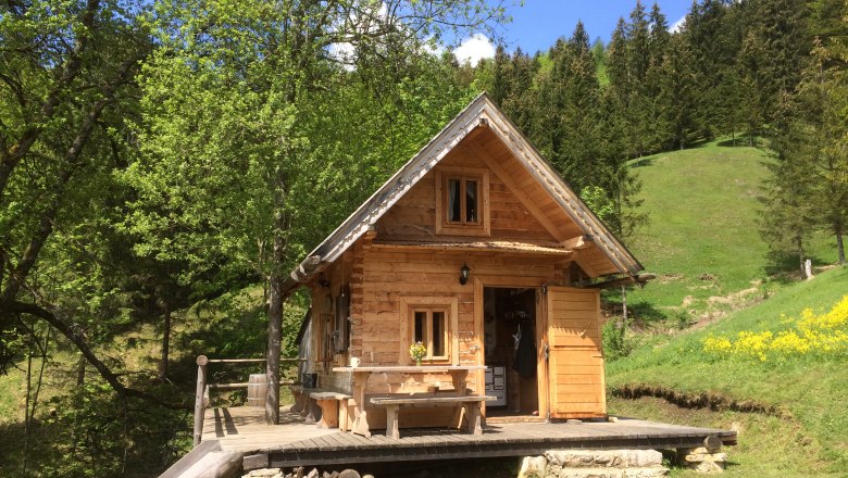 Holzknechthütte Hinterbreiteneben, © Johannes Hoyos