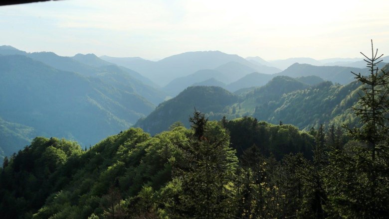 Ausblick vom Hochbärneck, © weinfranz.at